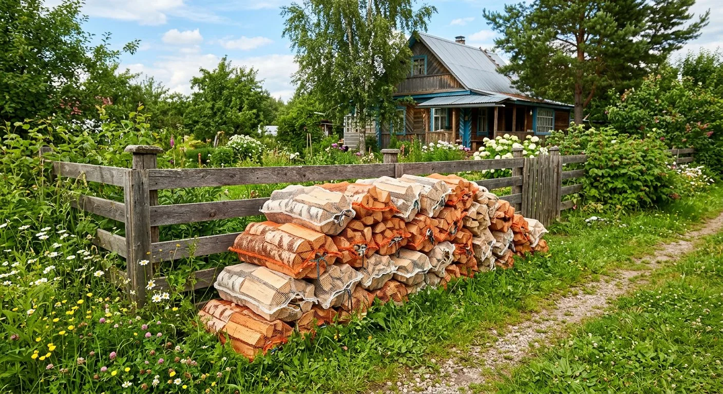 Дрова для дачи в Ашукине